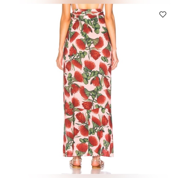 ADRIANA DEGREAS- Fiore Pareo Skirt With Ruffles - Picture 3 of 9